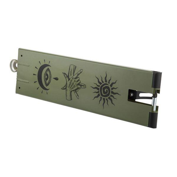 Plataforma de Trotinete - Ansgar Kroger Assinatura Verde Musgo - 6 x 22 - Trotin 3/5