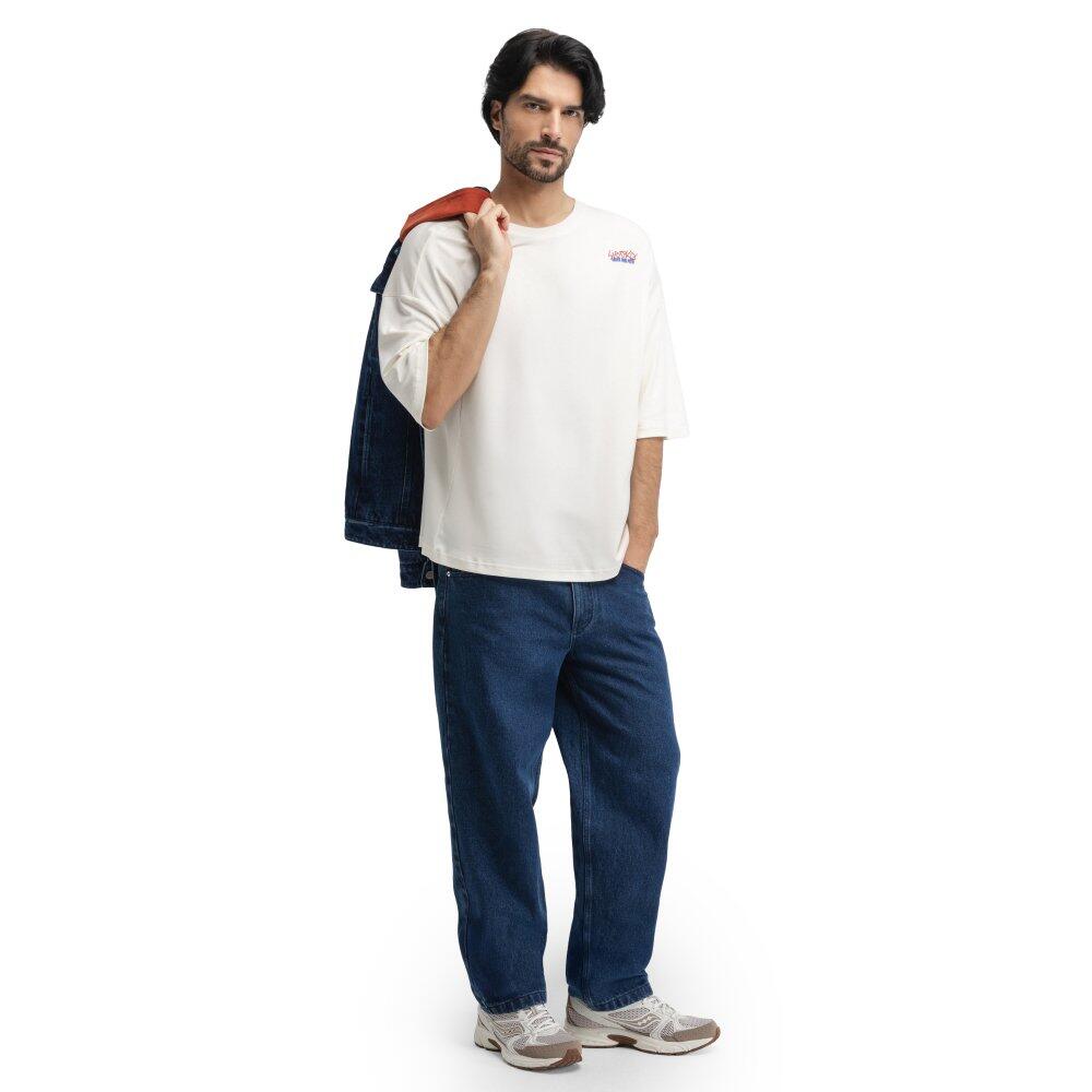 Jean coupe droite et ample homme Heritage Blue Bleu 3/7