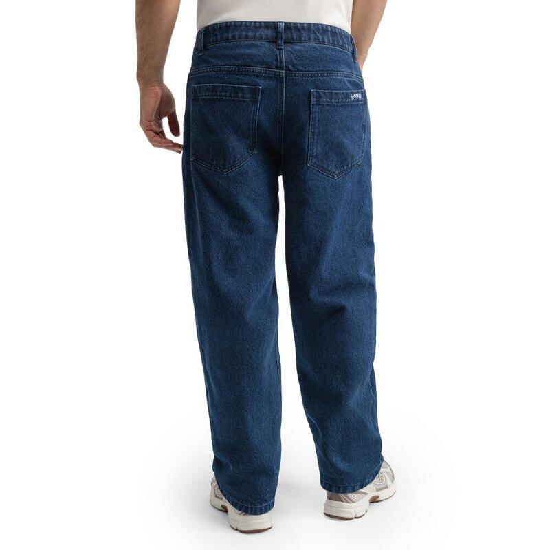 Blugi din denim cu croială largă pentru bărbați Heritage Blue Albastru
