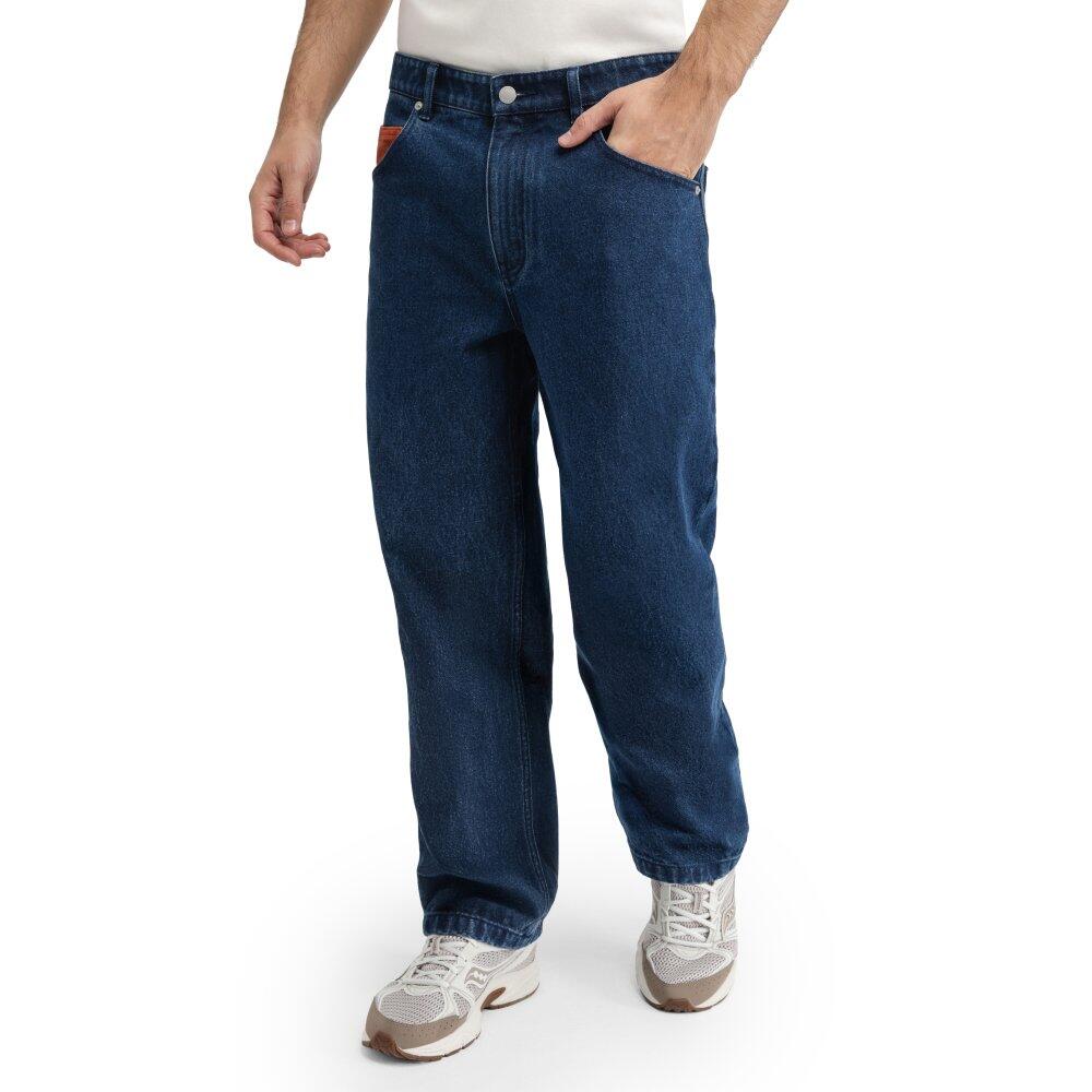 Siroko - Jean Coupe Droite Et Ample Homme Heritage Blue Bleu - Pantalons - Bleu - Decathlon