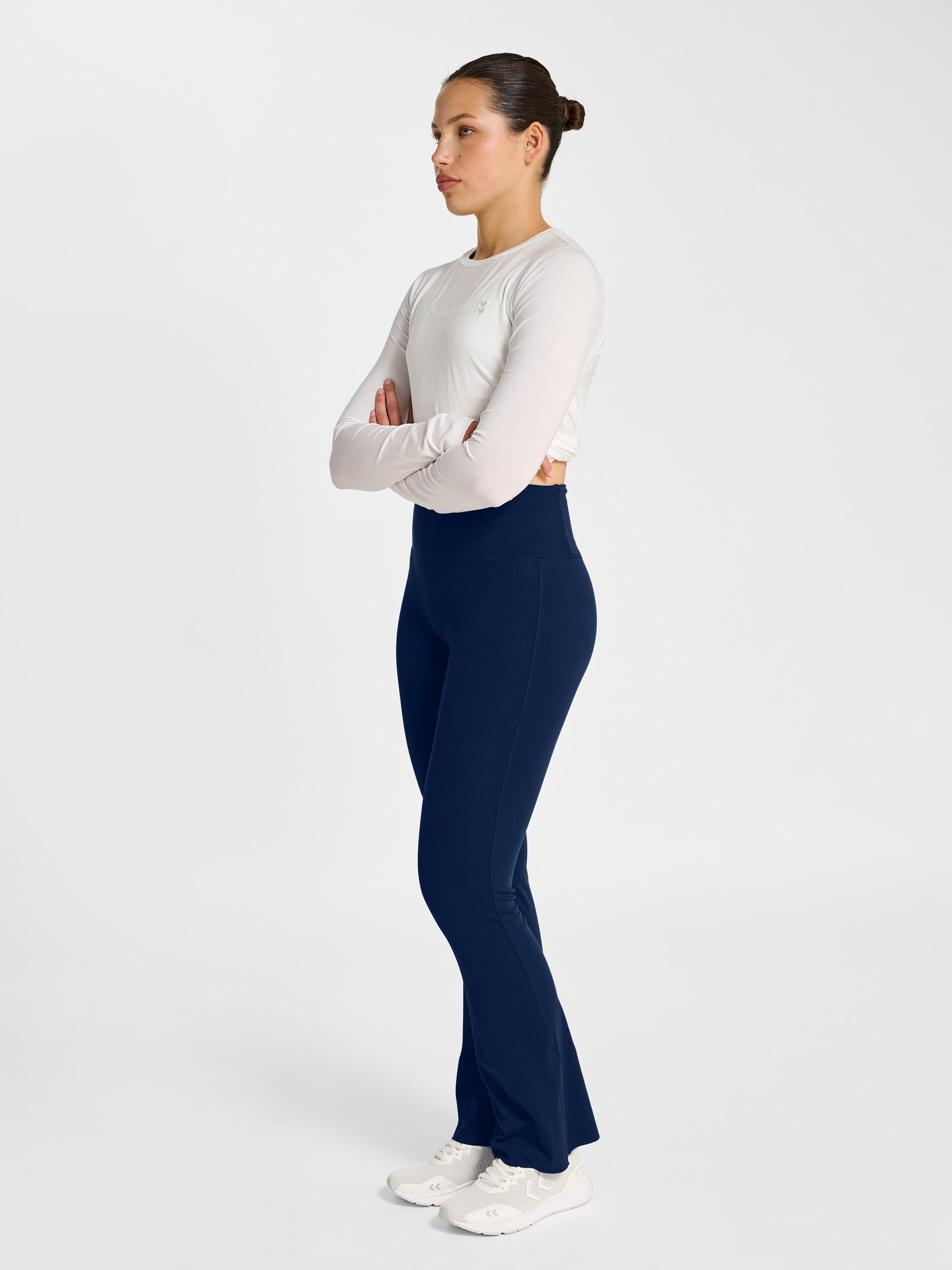 Women's high-waisted leggings Hummel 3/7