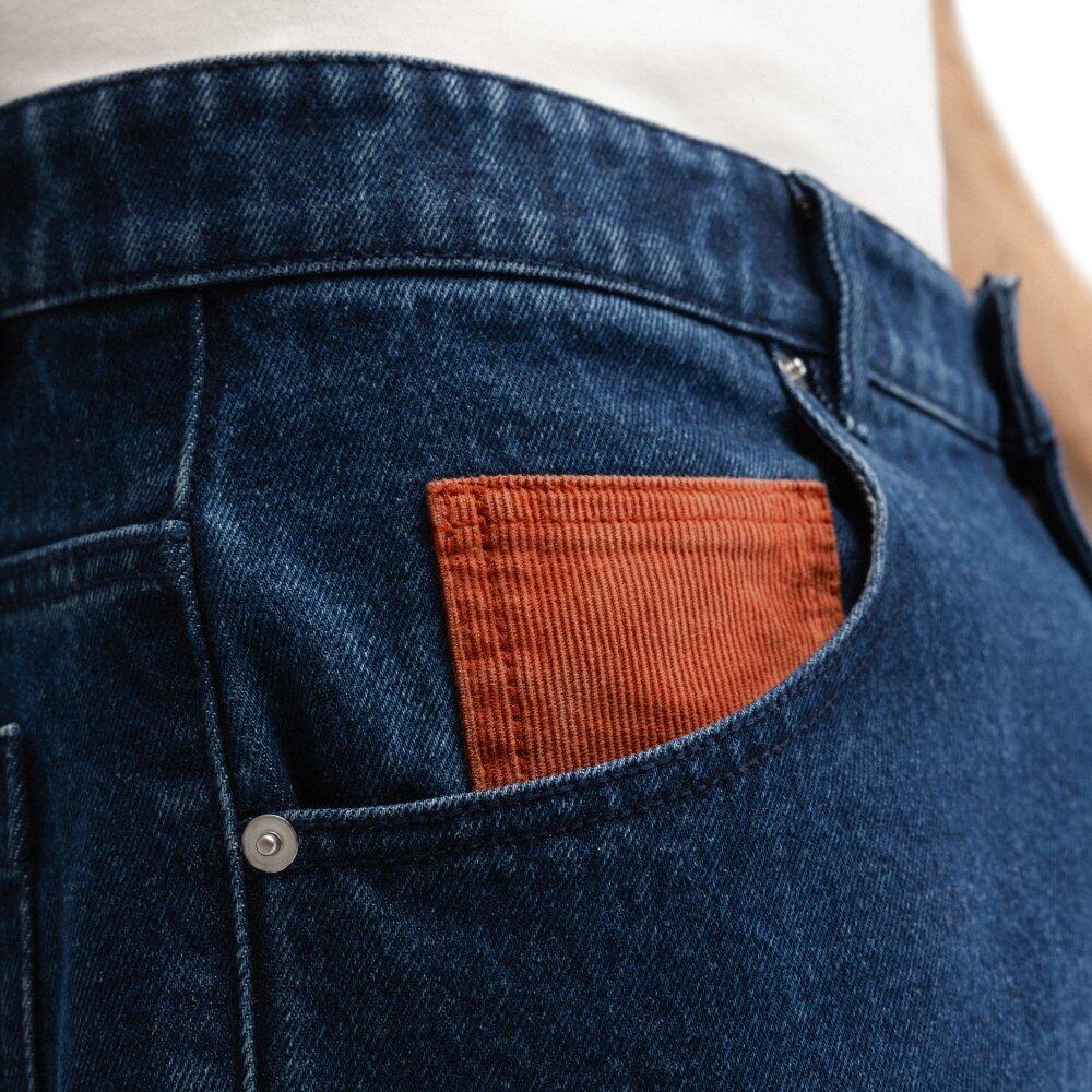 Jean coupe droite et ample homme Heritage Blue Bleu 4/7