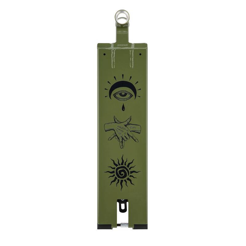 Deck Trotinetă - Semnătură Ansgar Kroger Moss Green - 6 x 22 - Trotinetă Drone