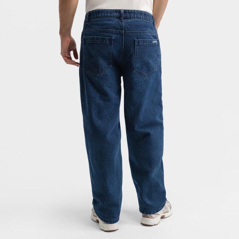 Blugi din denim cu croială largă pentru bărbați Heritage Blue Albastru