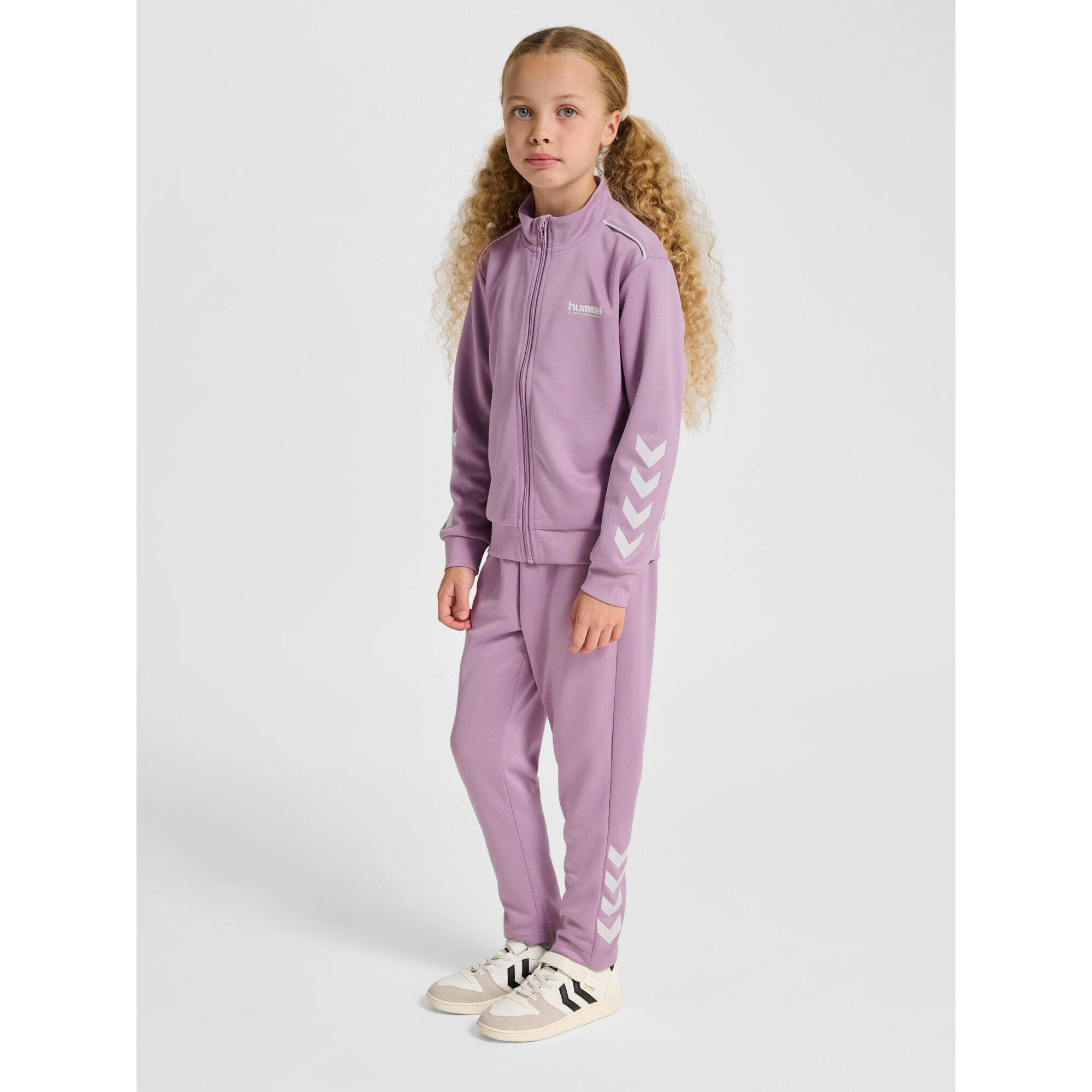 Hummel - Fermeture À Cordon Robe Hmljr Tracksuit Enfant Hummel - Survêtement - Violet - Decathlon