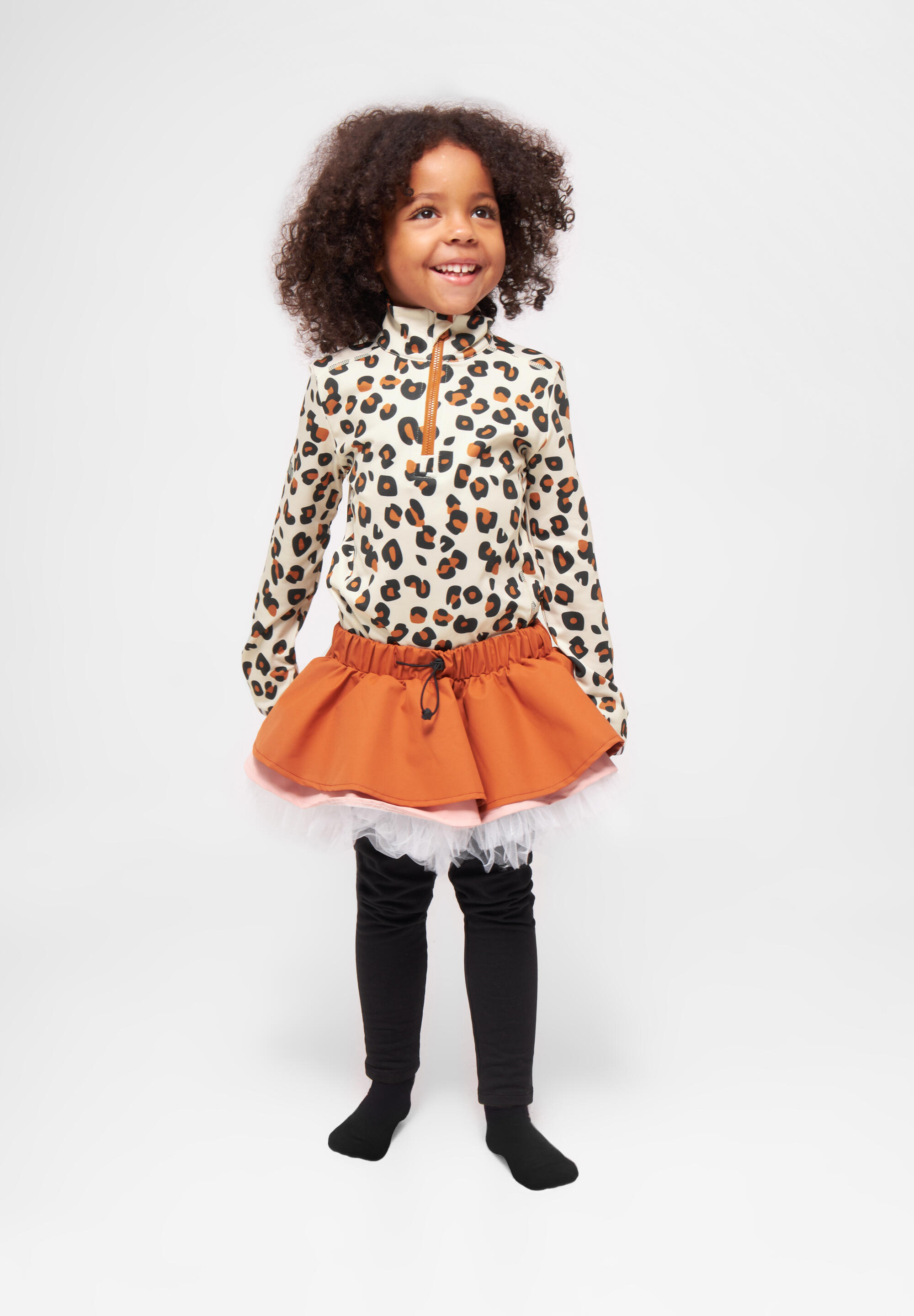Minirock SQUIRDO TUTU braun 2/5