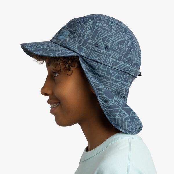 Czapka sahara cap kids z nakarcznikiem ochrona UVP50 dla dzieci 7/7