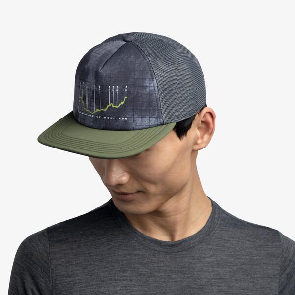 Gorra Explore Trucker Cap Unisex Buff Gris 4/5
