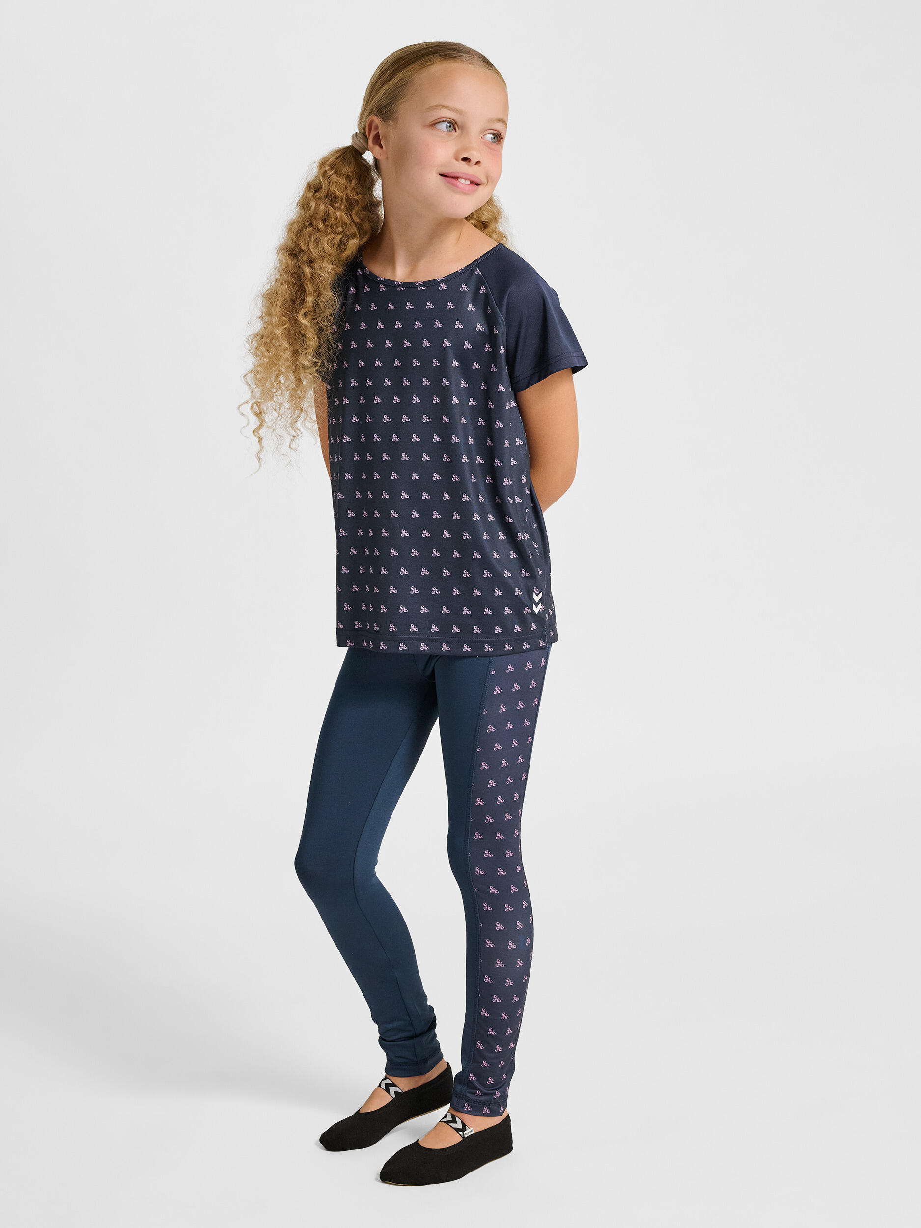 Enfiler T-Shirt Hmljr Mix Fille 3/7
