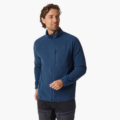 Heren hiking fleece met lange mouwen en volledige ritssluiting geilo full zip ii