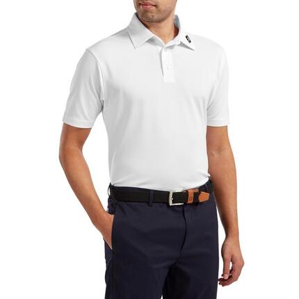 FOOTJOY Polo De Golf Stretch Piqué Blanc