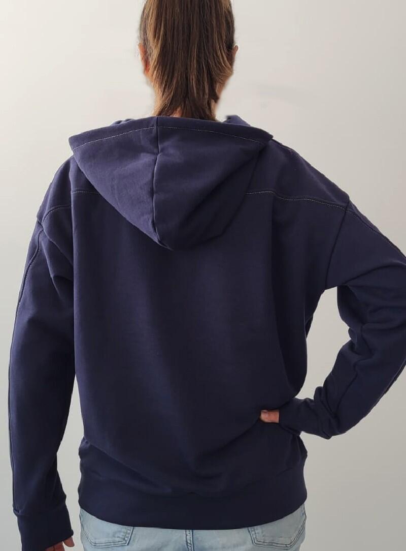 Sweat-shirt Espagne à capuche et coupe oversize 3/3