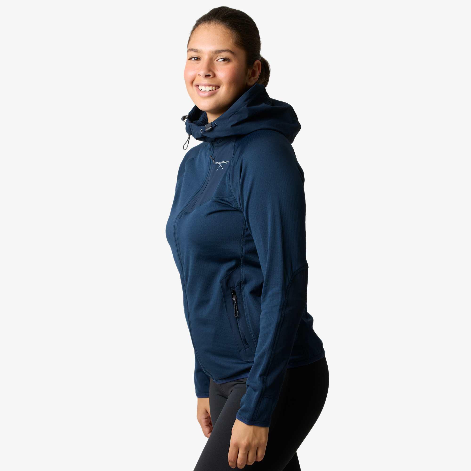 Polaire Manches Longues Intégrale Randonnée Femme Regular Lofoten 4/7