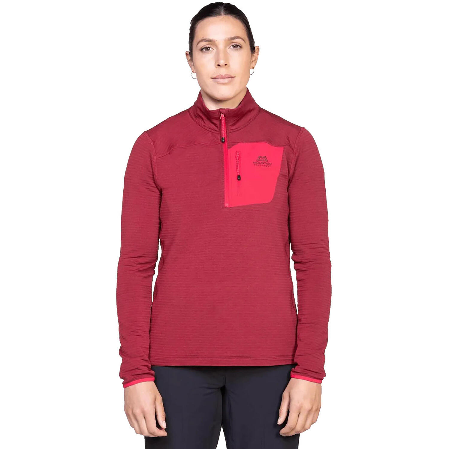 Damen Langarmshirt W LUMIKO ZIP-T 2/3