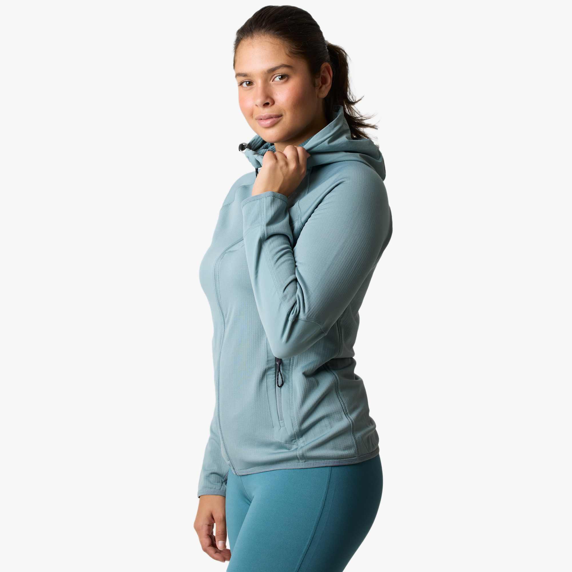 Polaire Manches Longues Intégrale Randonnée Femme Regular Lofoten 4/7