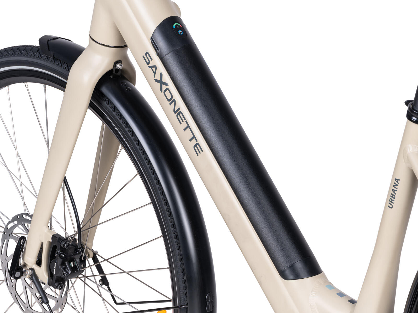 Saxonette Urbana dames ebike 7 sp 11.6 Ah creme 3/5