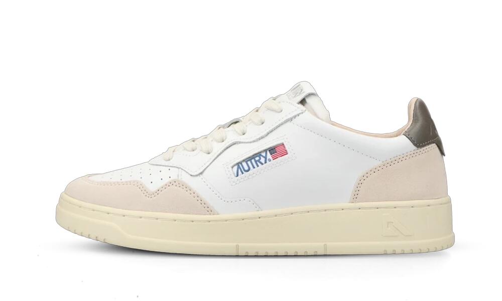Medalist Low Man Leat Suede White Morel 1/1