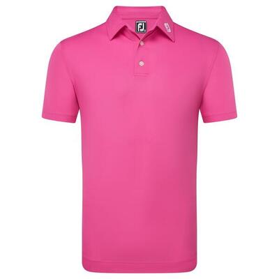 Polo Golf Footjoy Stretch Pique Solid Hombre Fucsia
