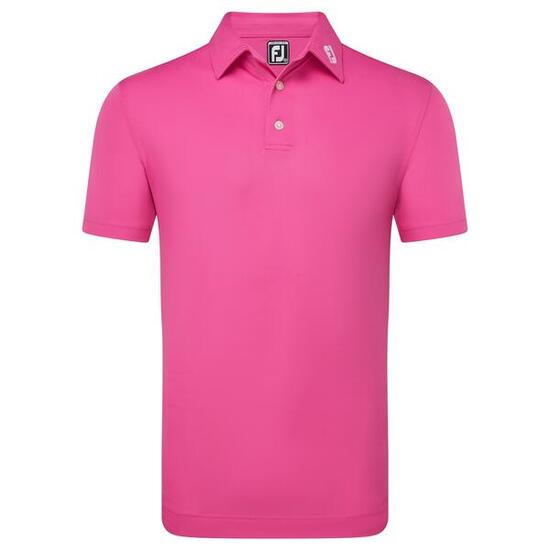 Polo Golf Footjoy Stretch Pique Solid Hombre Fucsia