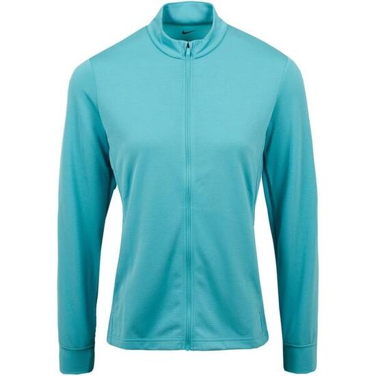 Giacca da golf Nike Dry Fit Full Zip da donna - Turchese