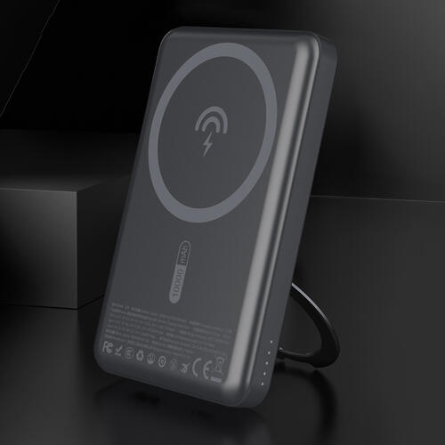 Dudao K28S 20W PD 5000mAh Powerbank MagSafe/supporto - Grigio 3/7