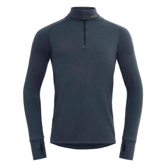 T-shirt technique homme DEVOLD Expedition Merino 235 zip frontal (laine)