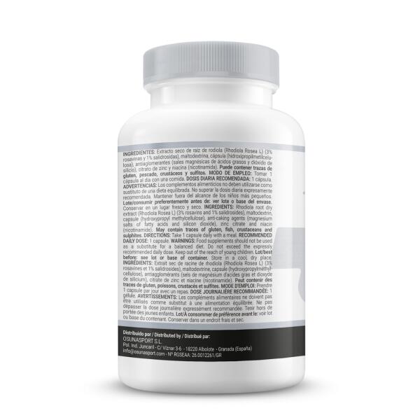 Rhodiola Rosea - 60 Vegetable Capsules de MASmusculo 2/5