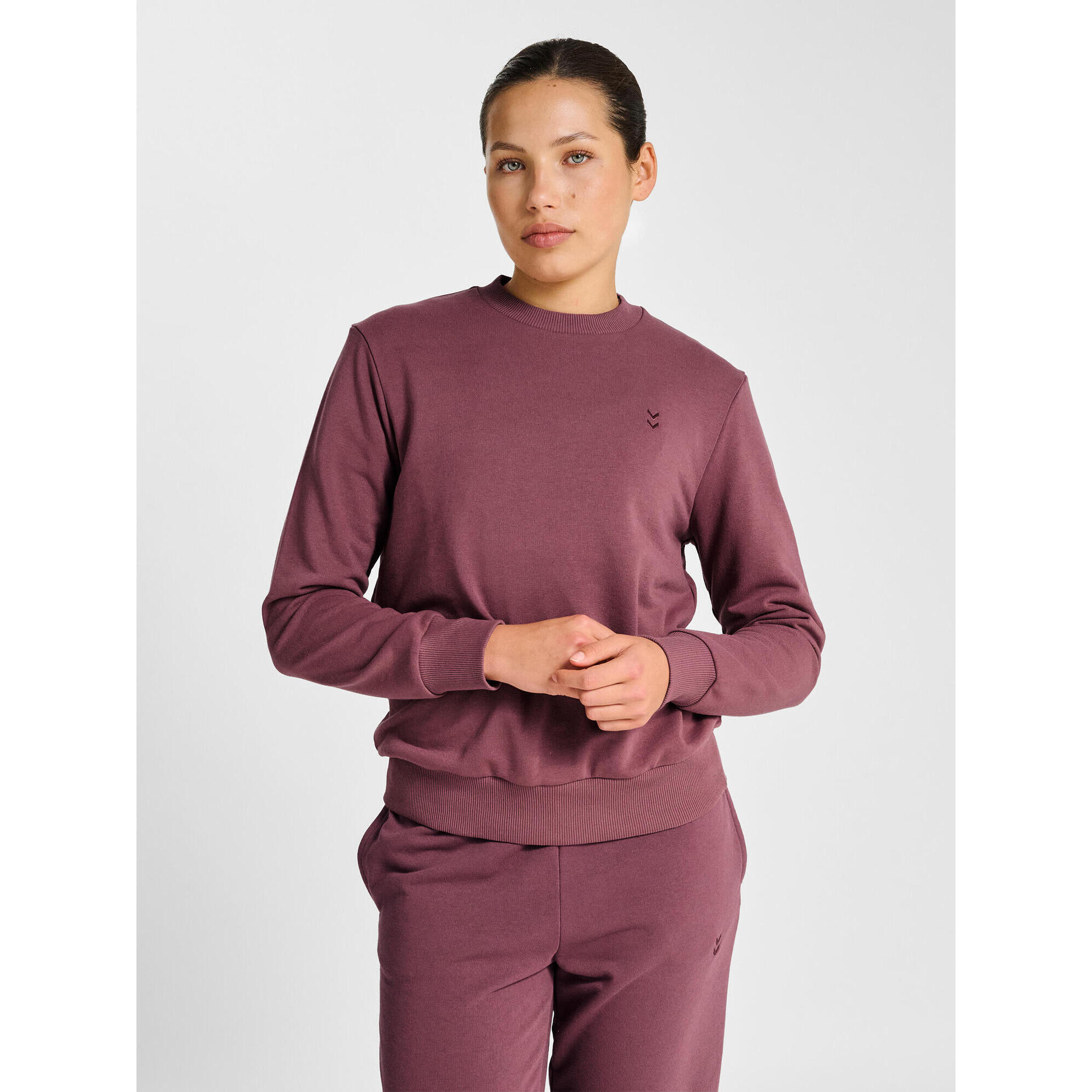 Hummel - Enfiler Sweat-shirt Hmlpulse Entraînement Femme Hummel - Pull - Bleu|gris|rose|rouge - Decathlon