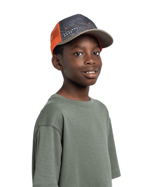Dziecięca czapka z daszkiem BUFF TRUCKER CAP YOUTH SUBER MULTI 5/6
