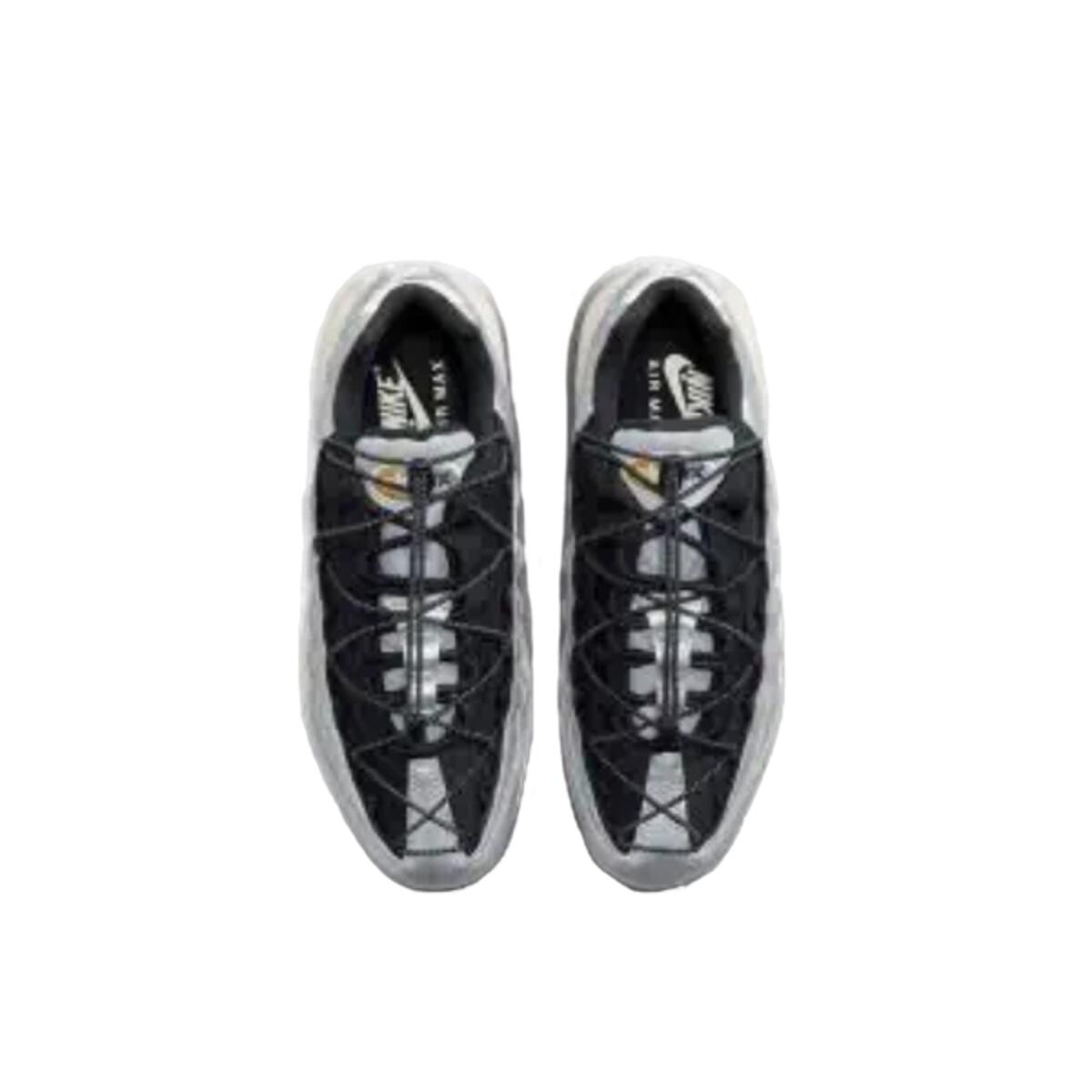 Chaussures  Air Max 95 Toggle Metallic Silver Alabaster 3/4