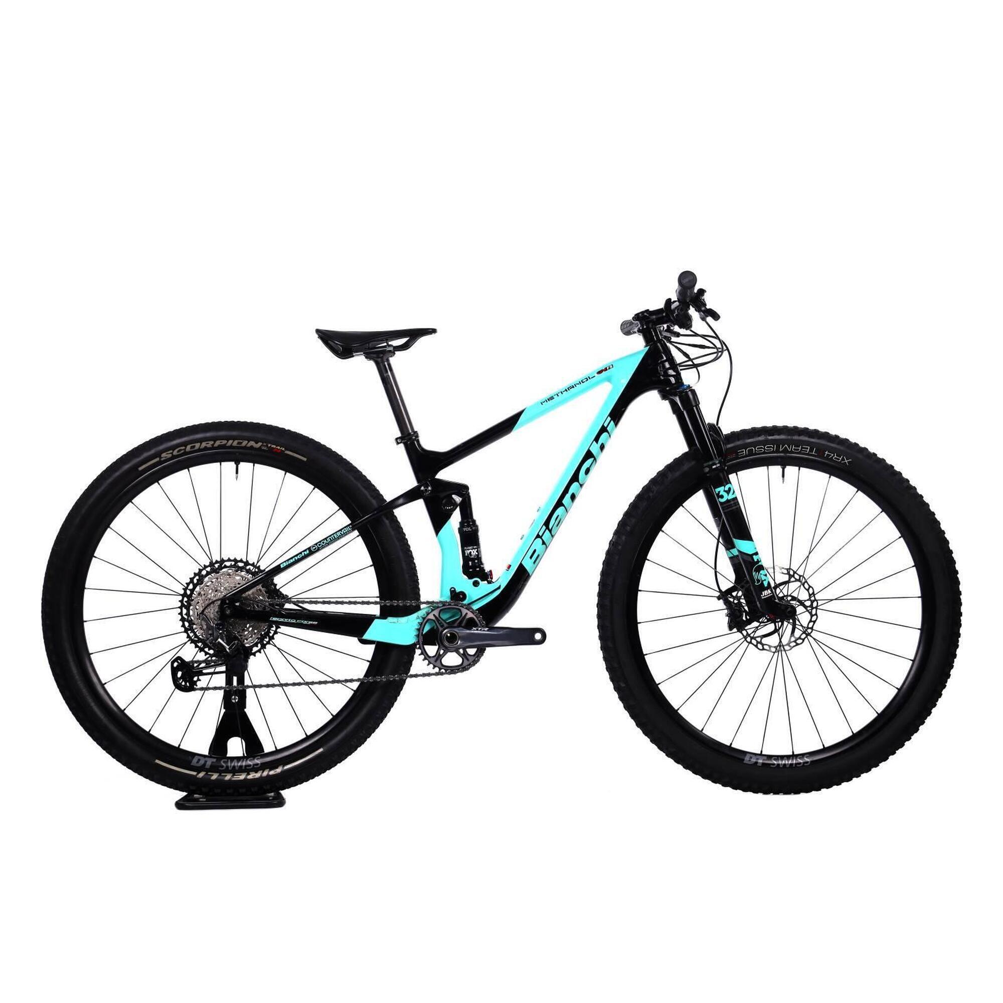 Bianchi - Reconditionné - Vtt - Bianchi Methanol - M - Bon - Vélo Tout Terrain - Bleu - 40 M - Decathlon