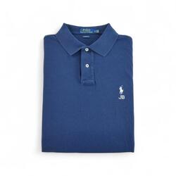 Reconditionné - Polo manches courtes Homme Marine - Excellent