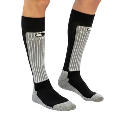 Skatepro merino skisokken - roze - 37-39