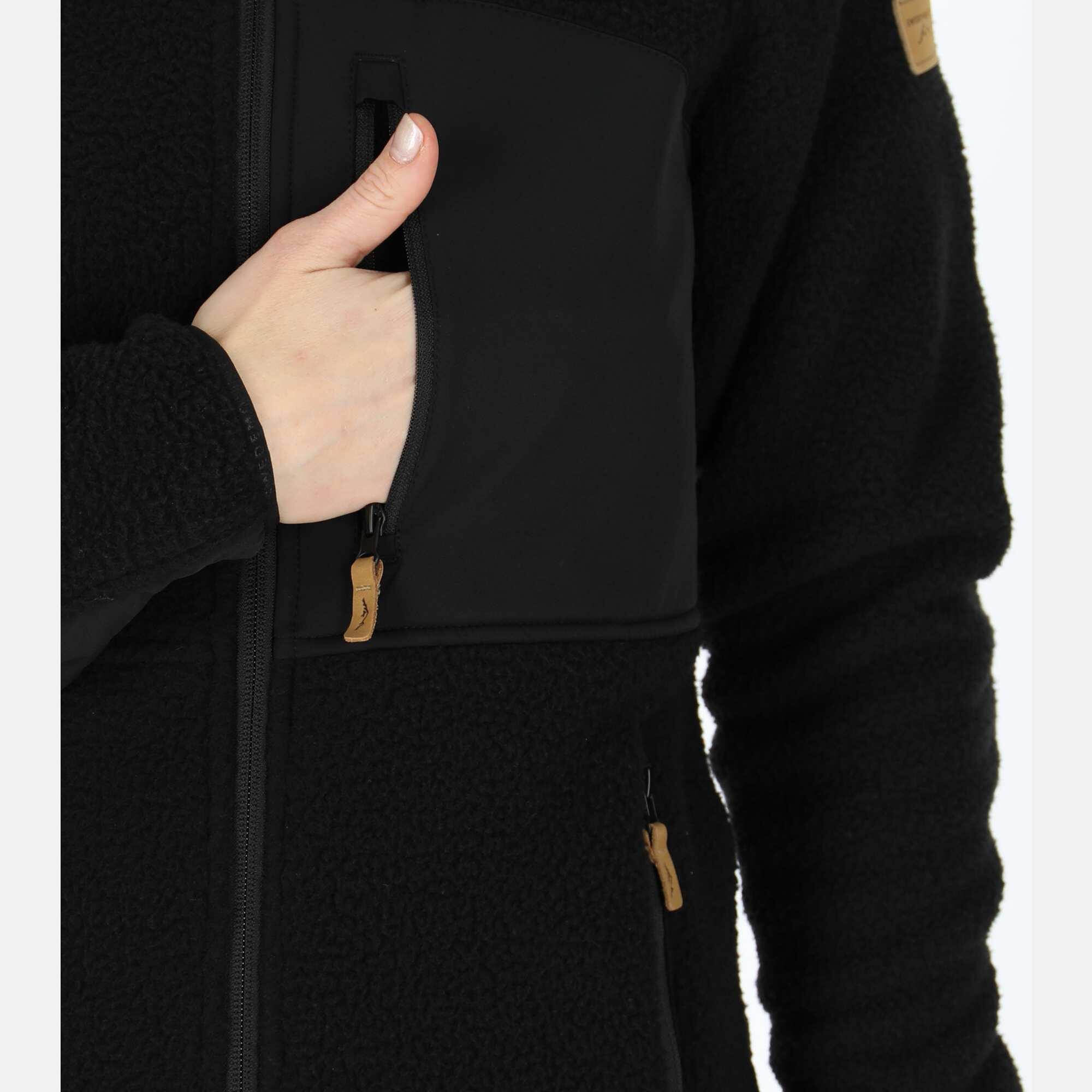 Veste polaire randonnée femme Nordkap Pile 6/7