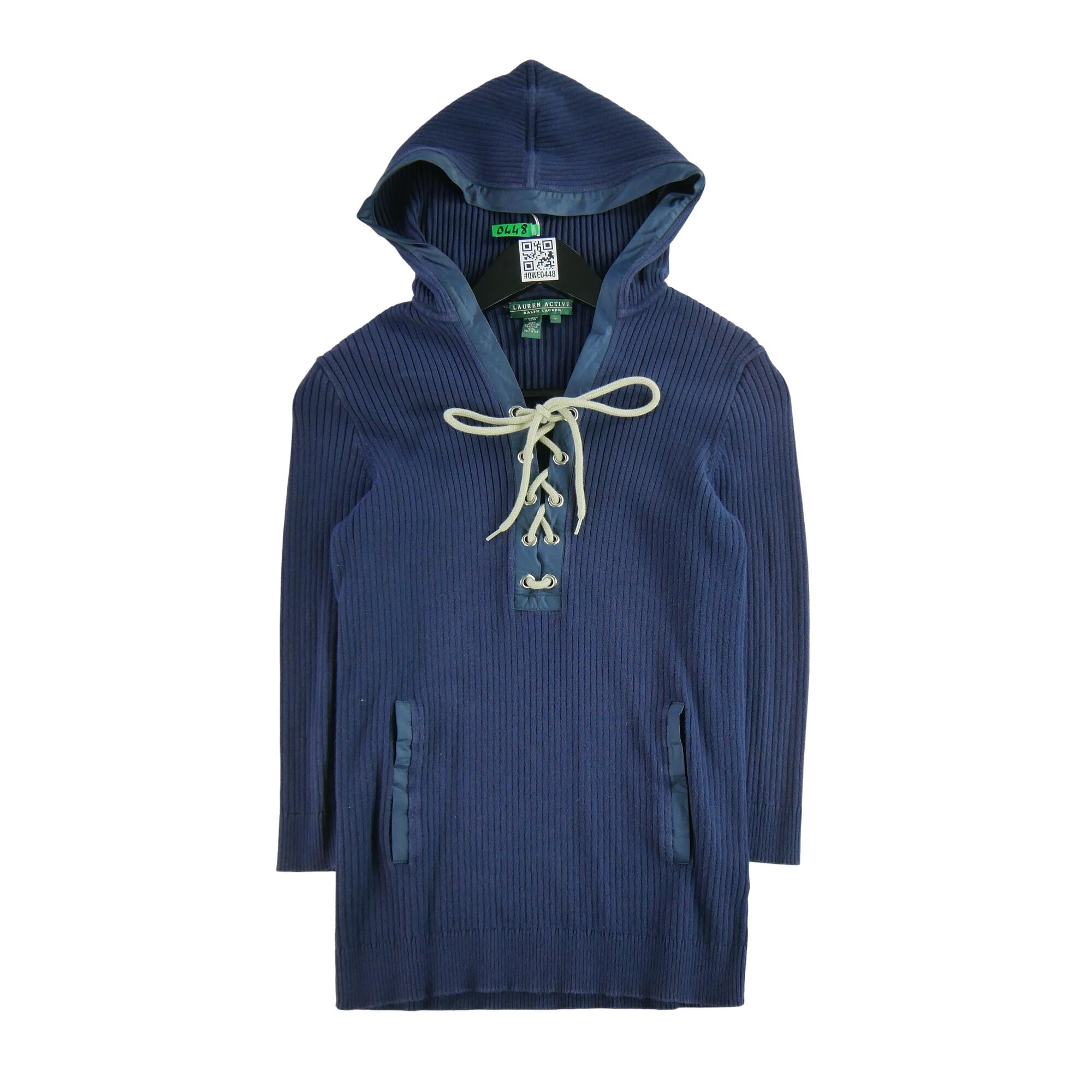 RALPH LAUREN Reconditionné - Pull Femme Marine - Très Bon État