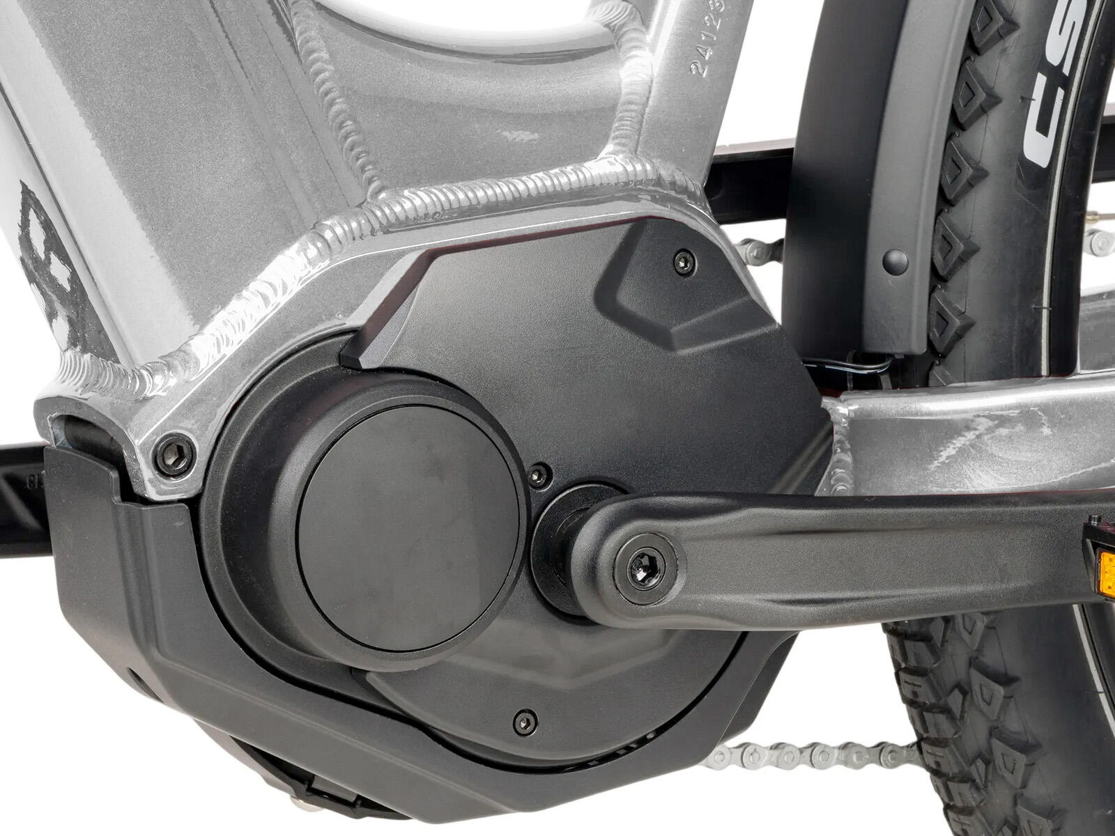 Saxonette Deluxe SUV Easy ebike midmotor 8 sp 14.5 Ah zilver 2/5