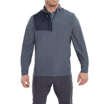 Jersey Golf Footjoy Heather Chillout XP Hombre Azul