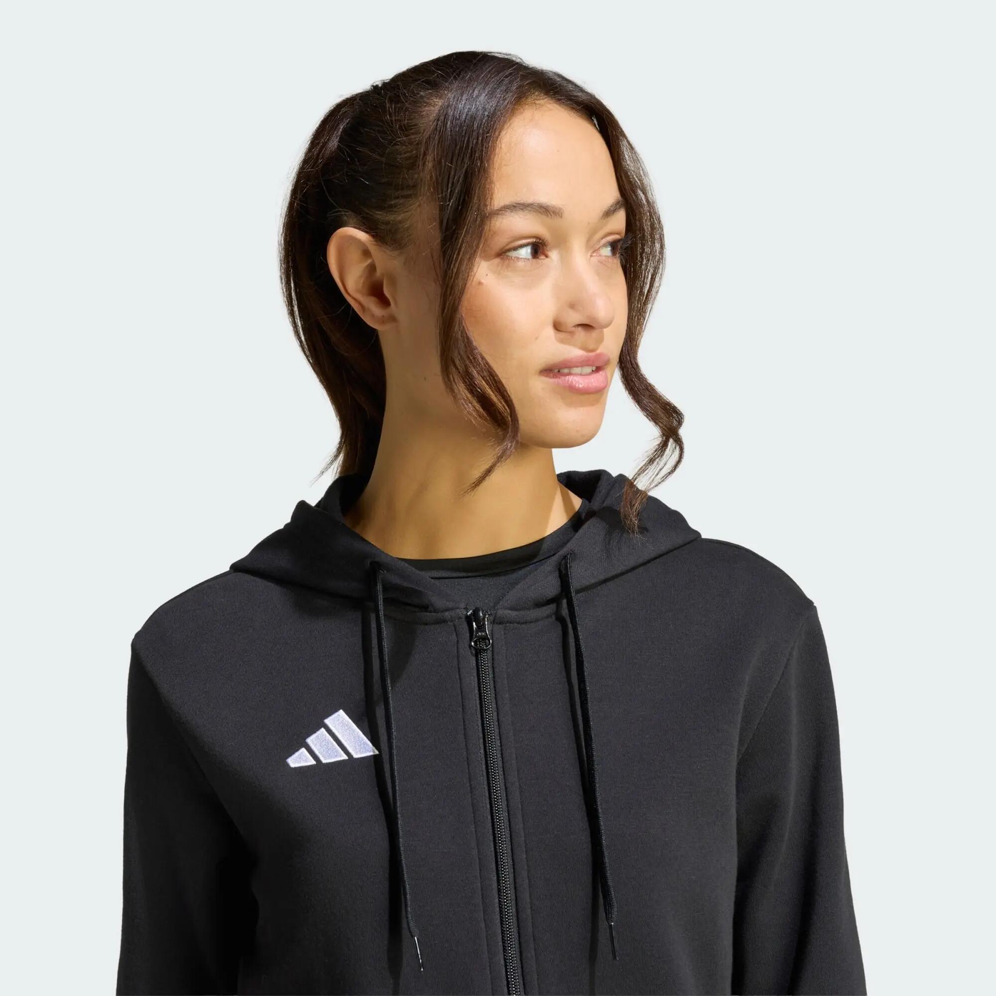 Felpa con cappuccio Entrada26 con zip intera 4/5
