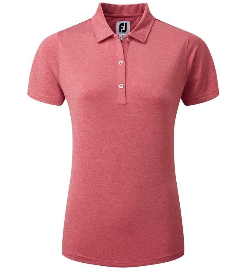FOOTJOY Footjoy Damen-Golfpoloshirt, Rot