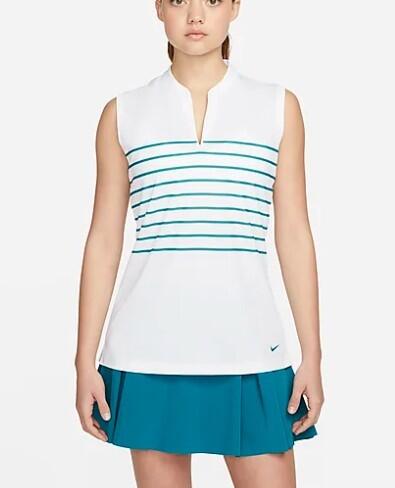NIKE Nike Dry-Fit Victory Golfpoloshirt für Damen, Weiß
