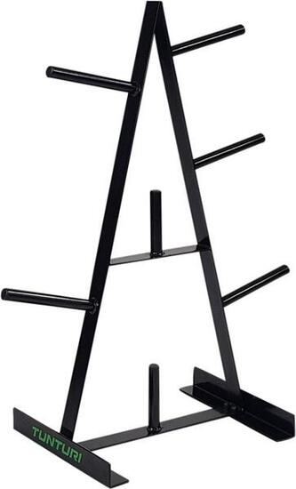 Support de rangement rack pour disques et poids diamètre 30mm noir