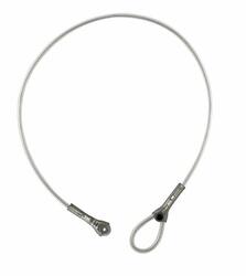 Longe Petzl Wire Strop 300 cm câble acier 6,5 mm PU anti-coupure