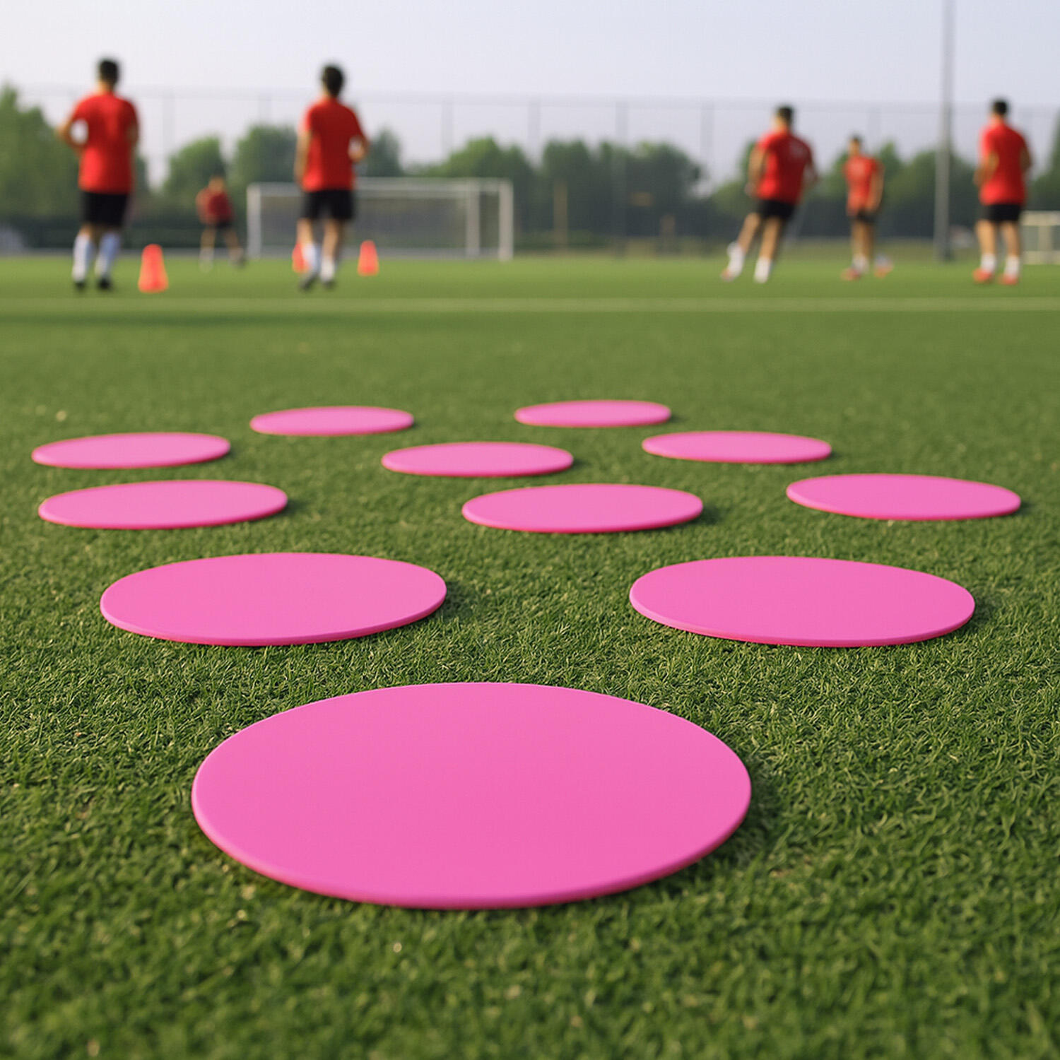 Set 10 Discos Entrenamiento Zastor Sol-20 - Fucsia 2/5