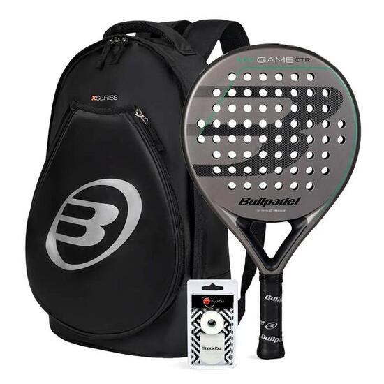 Pack Bullpadel Game Ctr Gris Sac Tour Noir