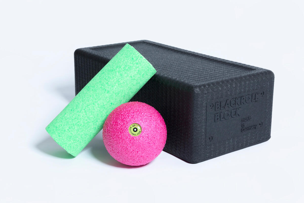 BLACKROLL BLACKROLL® BLOCK SET Preto, verde, cor-de-rosa