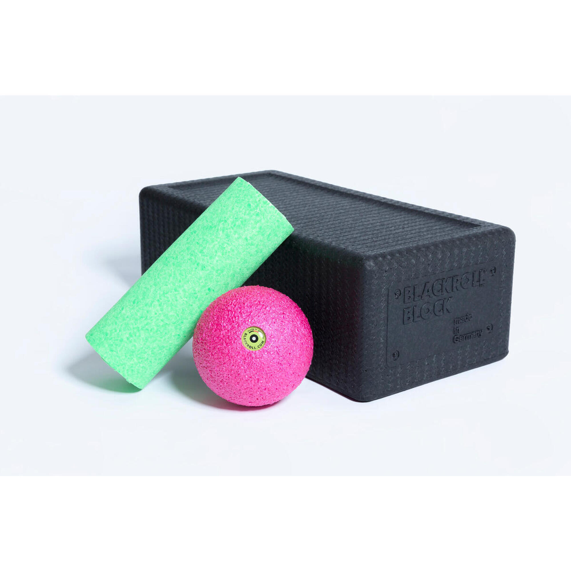 Blackroll - Blackroll® Block Set Noir, Vert, Rose - Rouleau De Massage - Multicolore - Taille Unique - Decathlon
