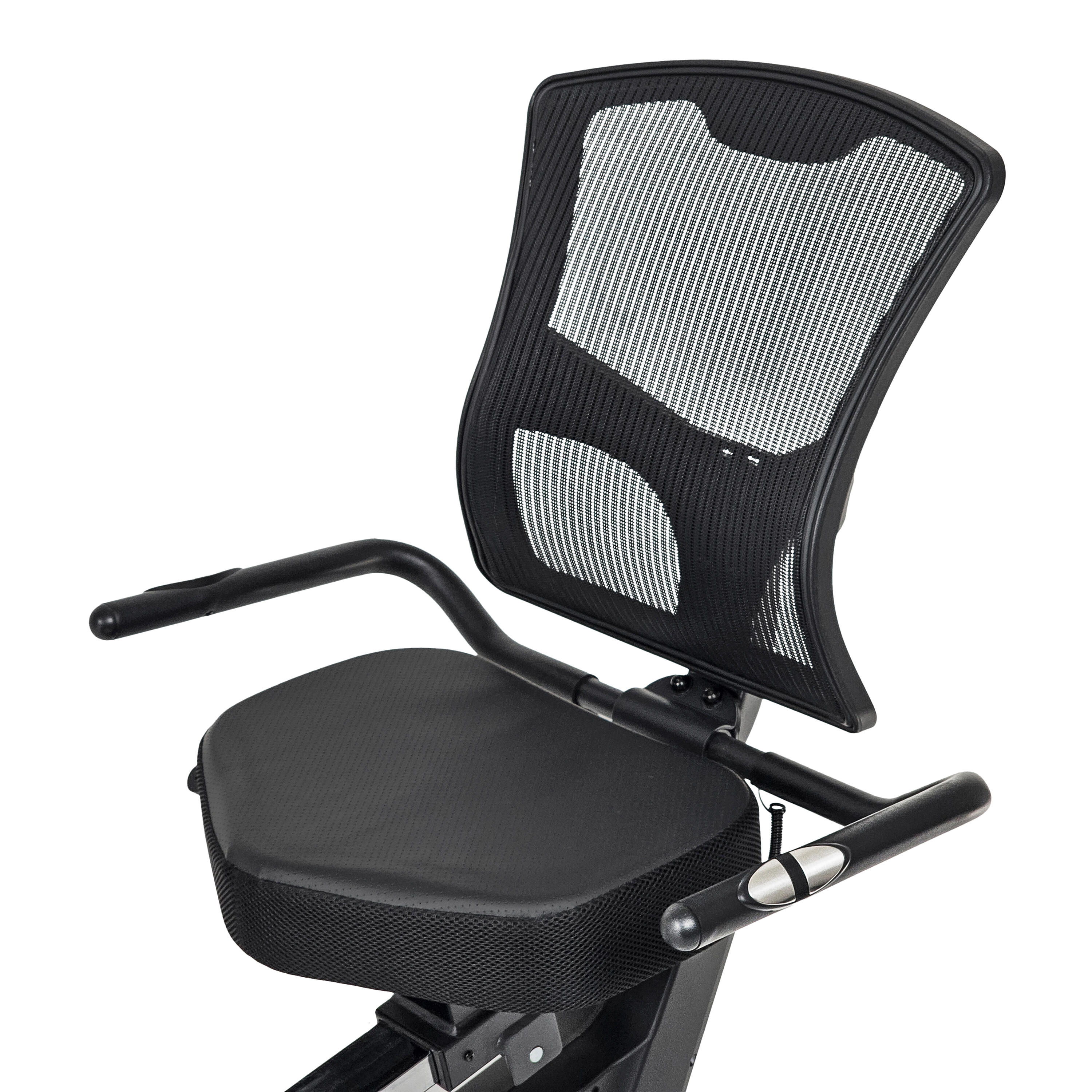 Heimtrainer - Liegeergometer - tiefer Einstieg - leise - Pulssensoren - RS 4000 3/9