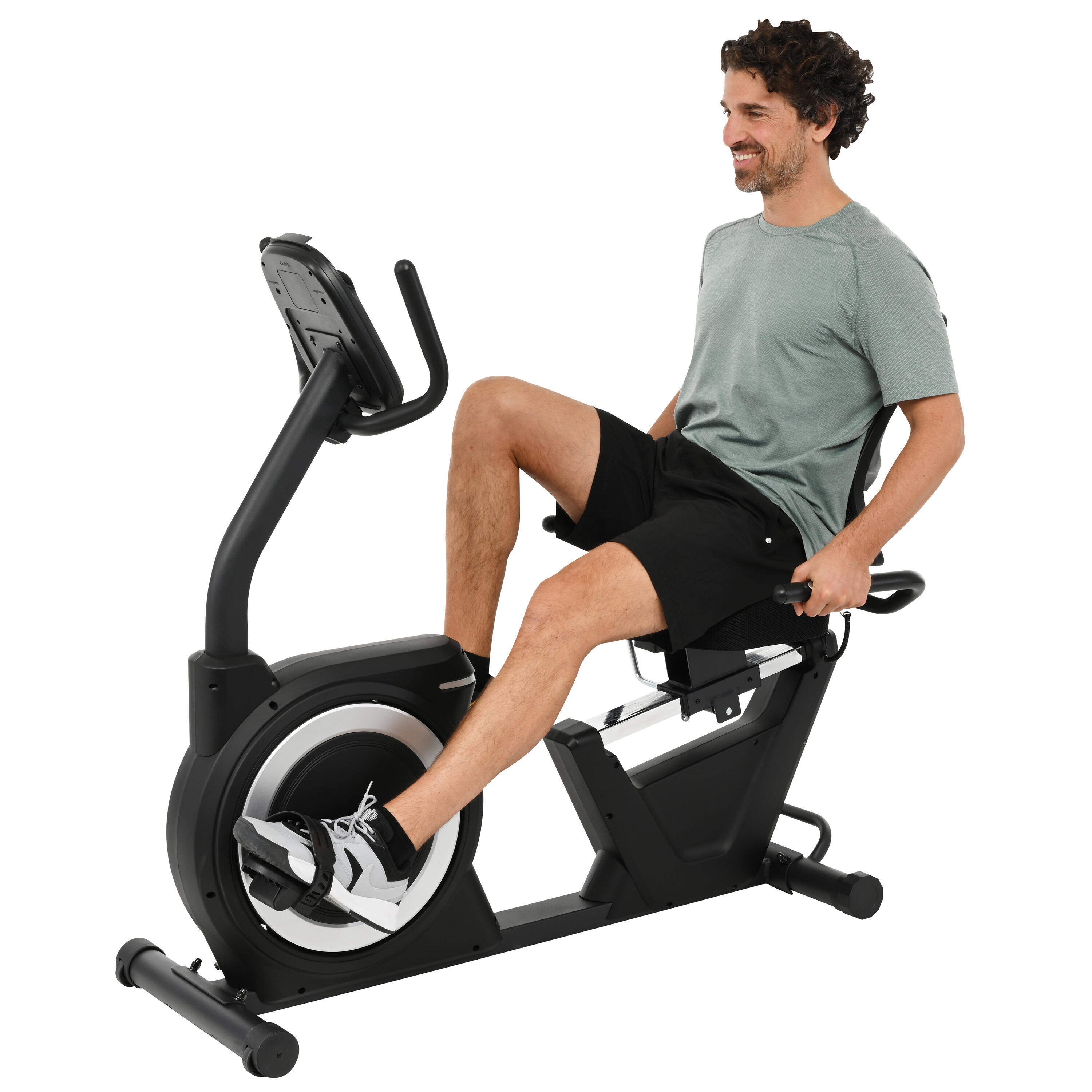 Heimtrainer - Liegeergometer - tiefer Einstieg - leise - Pulssensoren - RS 4000 2/9
