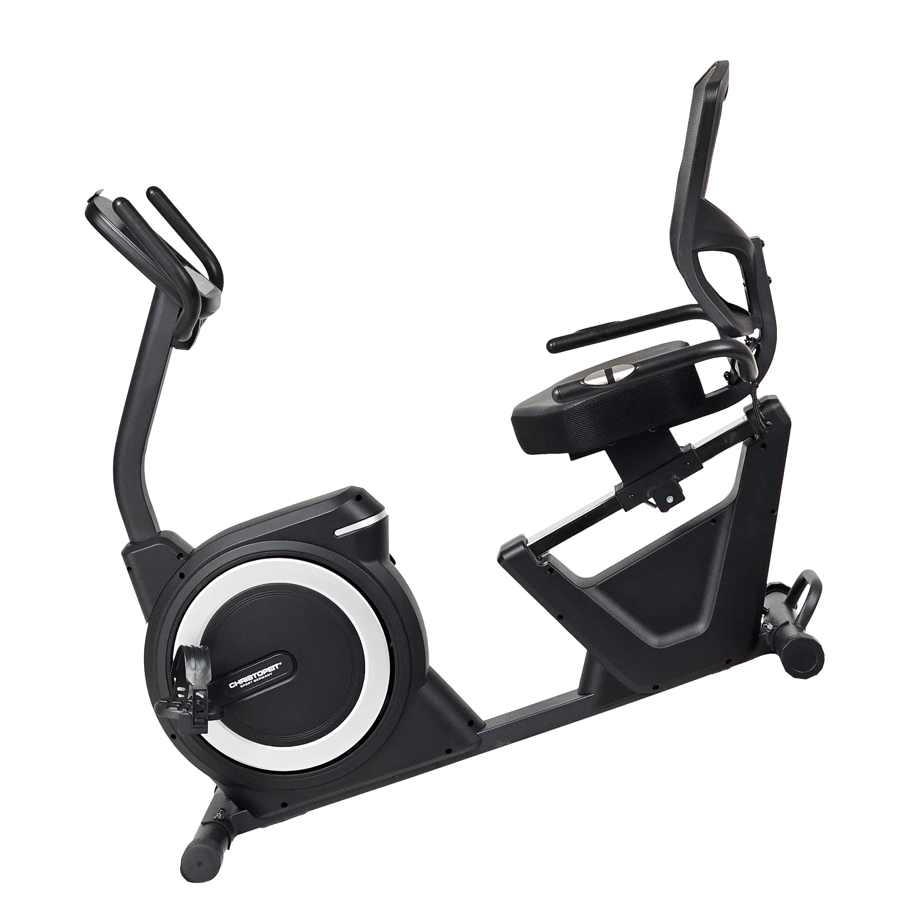 Heimtrainer - Liegeergometer - tiefer Einstieg - leise - Pulssensoren - RS 4000 7/9