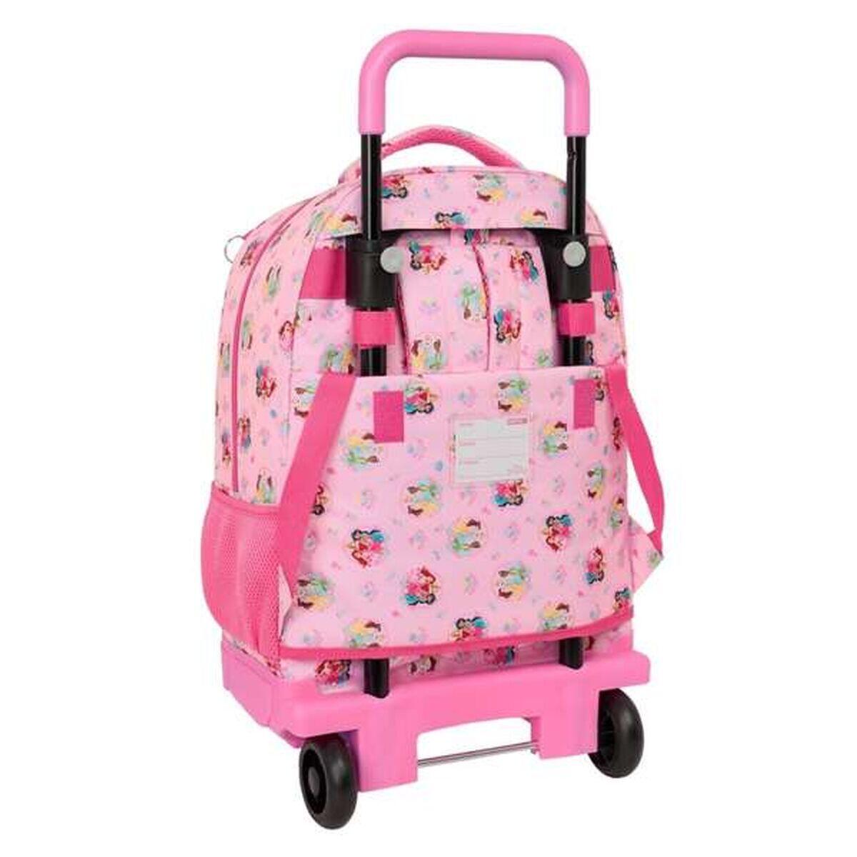 Schulrucksack mit Rädern DISNEY PRINCESS Rosa 2/2